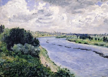 Barges on the Seine